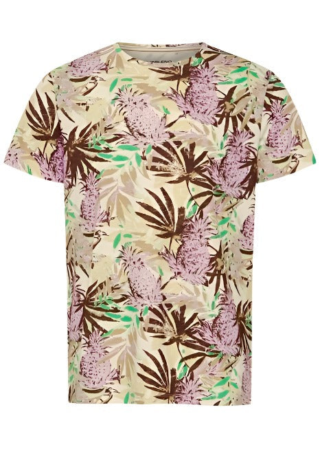Pineapple T-Shirt Beige Pink