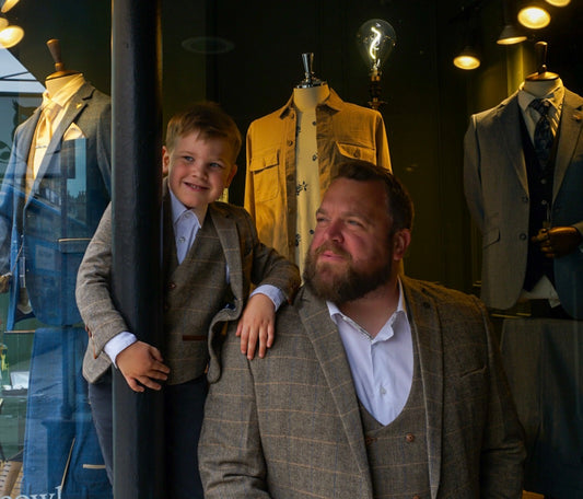 Suits For Christenings With SUAVE OWL