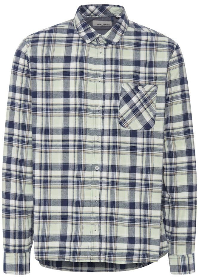 Green Checked Shirt