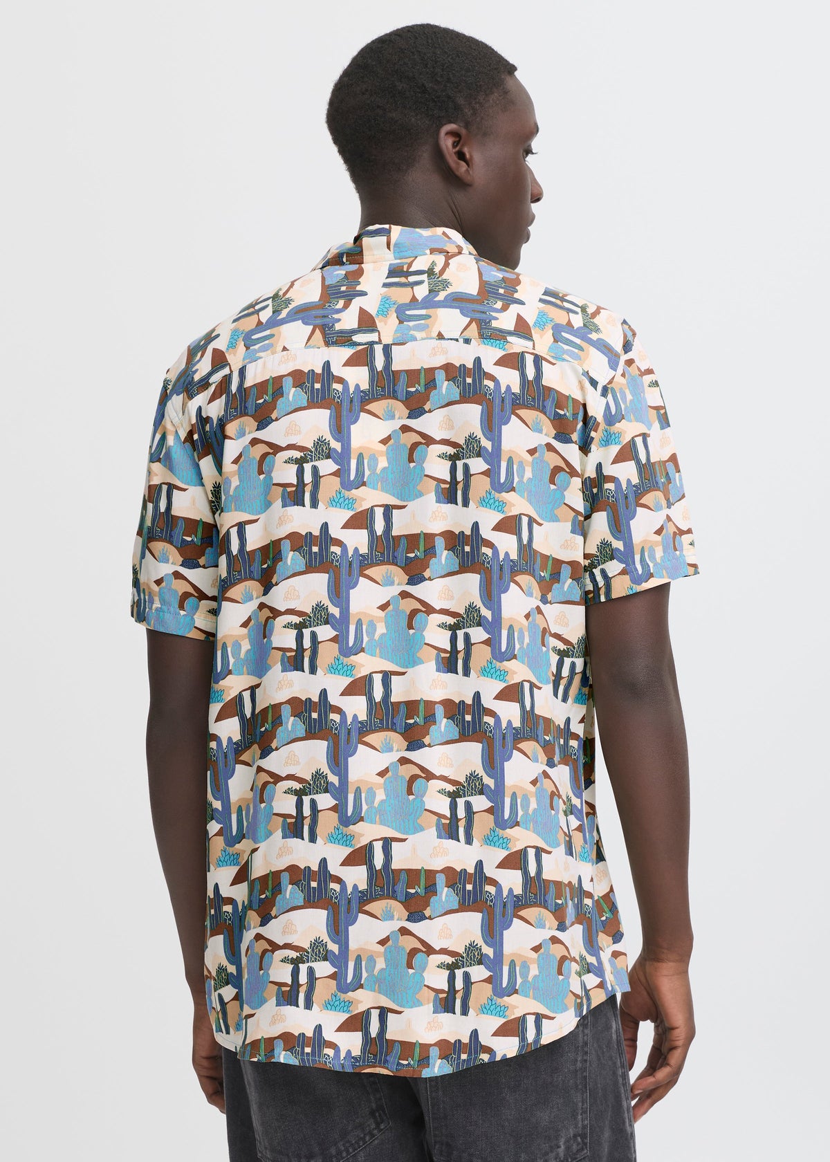 Blue Cactus Shirt