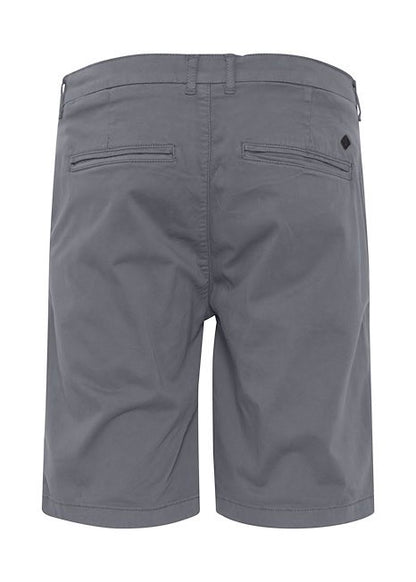 Smoky blue chino shorts - rear view