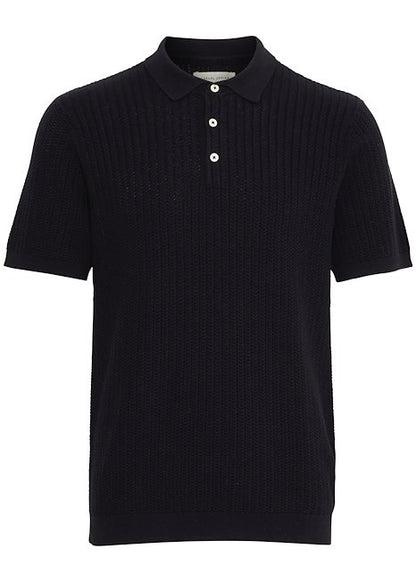 Polo Shirt Knit Dark Navy