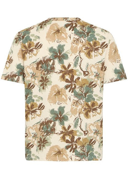 Flower T-Shirt Beige & Sage