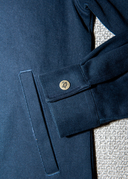SUAVE OWL Twill Jacket Navy