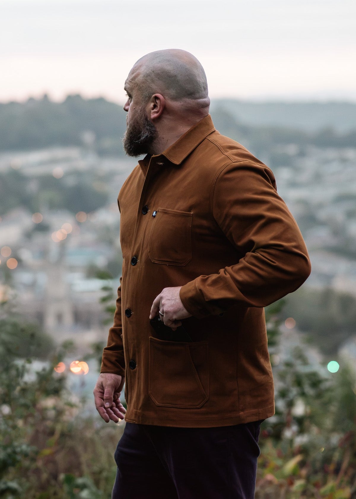 SO Mustard Chore Jacket