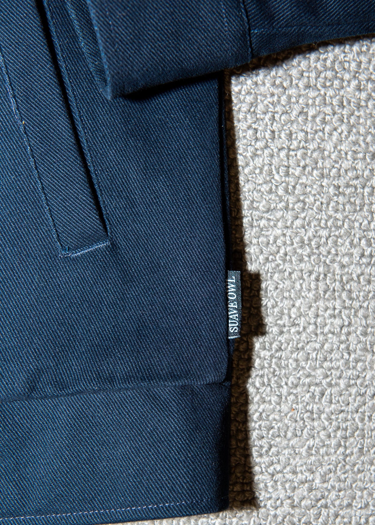 SUAVE OWL Twill Jacket Navy