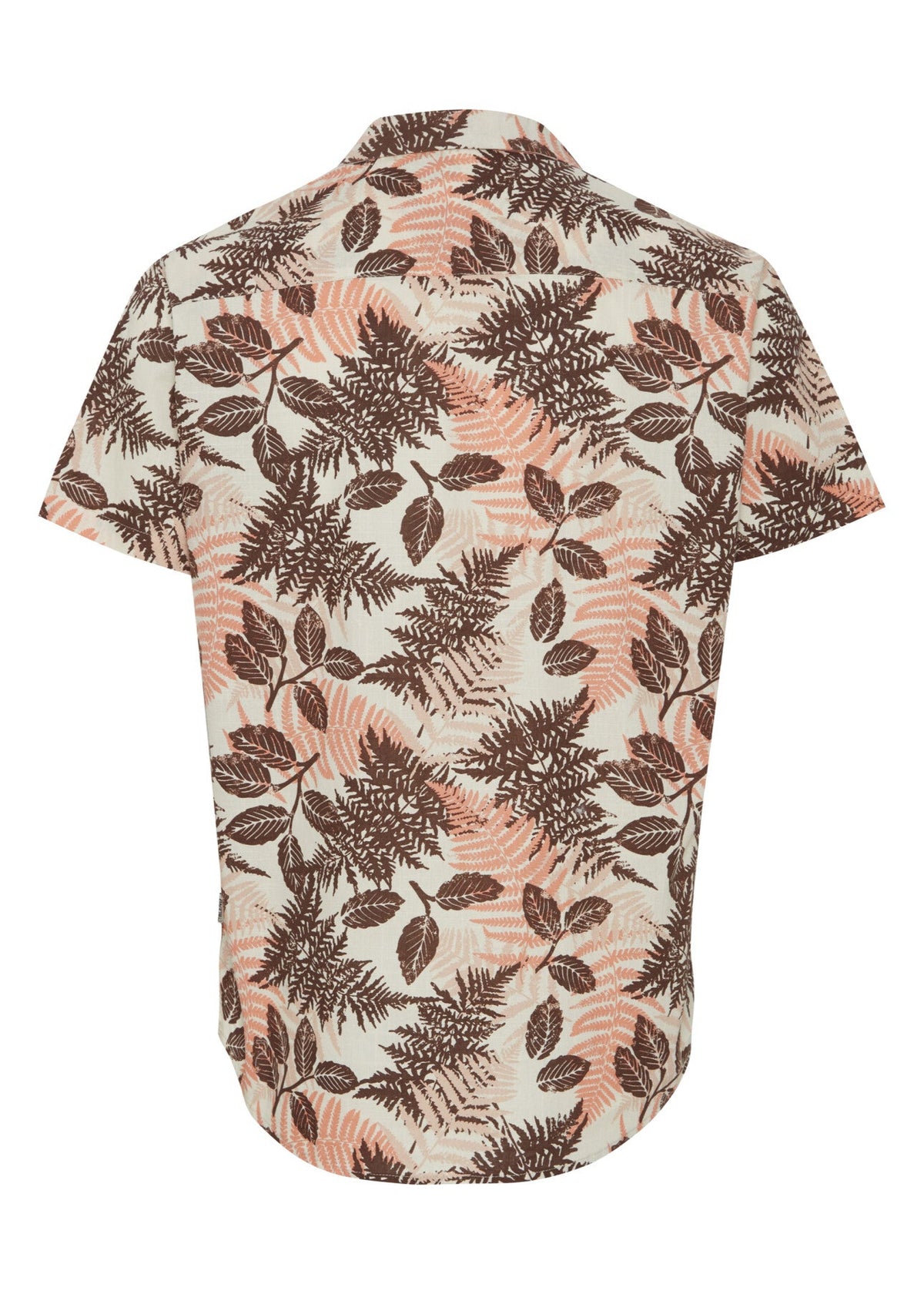 Short Sleeve Coral Leaf Shirt